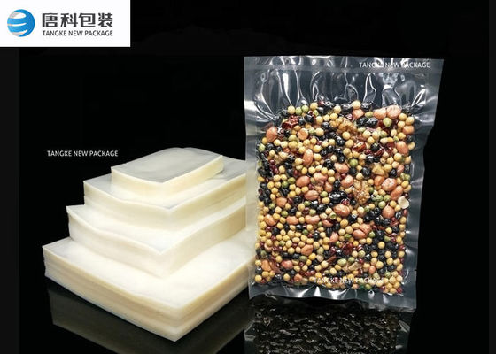 3 Side Sealed Vacuum Seal Storage Bags With Tear Notch